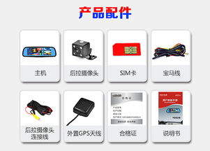 智能后视镜行车记录仪电子商务产品切片
